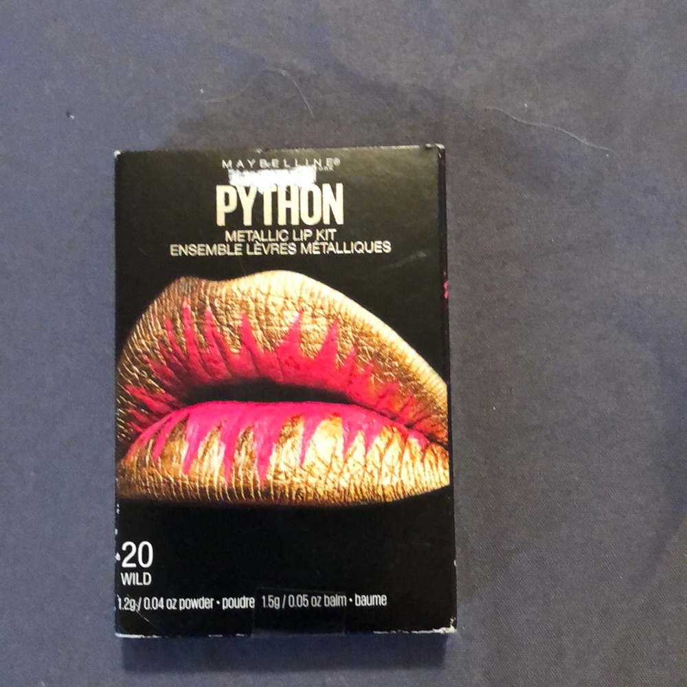 Maybelline Python Metallic lip kit #20 Wild